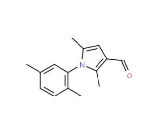 1-(2,5-dimethylphenyl)-2,5-dimethyl-1H-pyrrole-3-carbaldehyde - chemical structure image