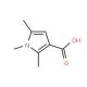 1,2,5-Trimethyl-1H-pyrrole-3-carboxylic acid 的分子结构, CAS编号: 175276-50-3 1,2,5-Trimethyl-1H-pyrrole-3-carboxylic acid (CAS 175276-50-3) - chemical structure image