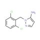 1-(2,6-dichlorobenzyl)-1H-pyrazol-5-amine - chemical structure image