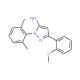 1-(2,6-Dimethylphenyl)-3-(2-methoxyphenyl)-1H-pyrazol-5-amine - chemical structure image