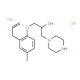 1-(2-Allyl-4-methyl-phenoxy)-3-piperazin-1-yl-propan-2-ol dihydrochloride - chemical structure image