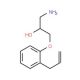 1-(2-Allyl-phenoxy)-3-amino-propan-2-ol - chemical structure image