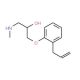 1-(2-Allyl-phenoxy)-3-methylamino-propan-2-ol (CAS 78510-05-1) - chemical structure image