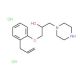 1-(2-Allyl-phenoxy)-3-piperazin-1-yl-propan-2-oldihydrochloride - chemical structure image