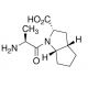 1-(2-Amino-1-oxopropyl)octahydrocyclopenta[b]pyrrole-2-caroxylic Acid (CAS 104160-97-6) - chemical structure image