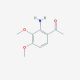 1-(2-amino-3,4-dimethoxyphenyl)ethanone (CAS 49701-79-3) - chemical structure image