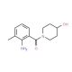 1-(2-amino-3-methylbenzoyl)piperidin-4-ol - chemical structure image