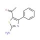 1-(2-Amino-4-phenyl-thiazol-5-yl)-ethanone - chemical structure image
