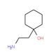 1-(2-Amino-ethyl)-cyclohexanol - chemical structure image