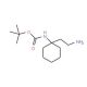 1-(2-Amino-ethyl)-N-Boc-cyclohexylamine (CAS 886362-50-1) - chemical structure image