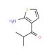 1-(2-Amino-thiophen-3-yl)-2-methyl-propan-1-one - chemical structure image