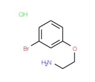 1-(2-aminoethoxy)-3-bromobenzene hydrochloride - chemical structure image