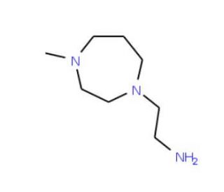 1-(2-Aminoethyl)-4-methylhomopiperazine (CAS 39270-45-6) - chemical structure image