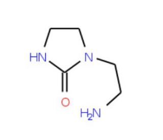 1-(2-Aminoethyl)imidazolidin-2-one (CAS 6281-42-1) - chemical structure image