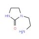 1-(2-Aminoethyl)imidazolidin-2-one (CAS 6281-42-1) - chemical structure image