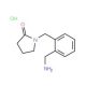 1-(2-Aminomethyl-benzyl)-pyrrolidin-2-onehydrochloride - chemical structure image