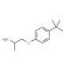 1-(2-aminopropoxy)-4-tert-butylbenzene - chemical structure image