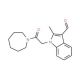 1-(2-Azepan-1-yl-2-oxo-ethyl)-2-methyl-1H-indole-3-carbaldehyde - chemical structure image