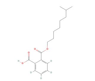 1,2-Benzenedicarboxylic Acid 1-(7-Methyloctyl) Ester-d4 (CAS 1332965-96-4) - chemical structure image