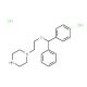 1-(2-Benzhydryloxy-ethyl)-piperazinedihydrochloride - chemical structure image