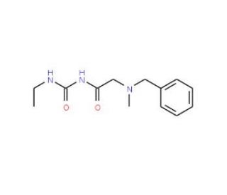1-{2-[benzyl(methyl)amino]acetyl}-3-ethylurea - chemical structure image
