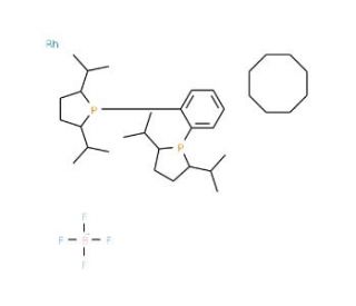 1,2-Bis[(2S,5S)-2,5-diisopropylphospholano]benzene(1,5-cyclooctadiene)rhodium(I) tetrafluoroborate (CAS 1000393-36-1) - chemi