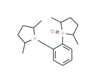 1,2-Bis[(2S,5S)-2,5-dimethylphospholano]benzene monooxide - chemical structure image