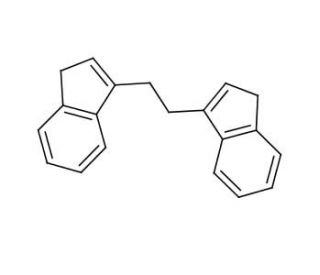 1,2-Bis(3-indenyl)ethane (CAS 18657-57-3) - chemical structure image