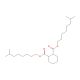 1,2-Bis(7-methyloctyl)cyclohexyl-1,2-dicarboxylate (CAS 318292-43-2) - chemical structure image