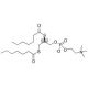 1,2-bis(Heptanoylthio)glycerophosphocholine (CAS 89019-63-6) - chemical structure image