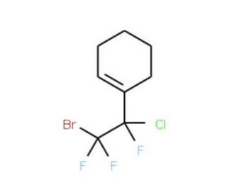 1-(2-Bromo-1-chlorotrifluoroethyl)cyclohex-1-ene - chemical structure image