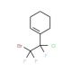 1-(2-Bromo-1-chlorotrifluoroethyl)cyclohex-1-ene - chemical structure image