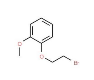 1-(2-Bromo-ethoxy)-2-methoxy-benzene (CAS 4463-59-6) - chemical structure image