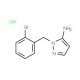 1-(2-bromobenzyl)-1H-pyrazol-5-amine hydrochloride - chemical structure image