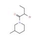 1-(2-Bromobutanoyl)-3-methylpiperidine (CAS 1119451-43-2) - chemical structure image