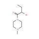 1-(2-Bromobutanoyl)-4-methylpiperazine - chemical structure image
