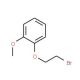 1-(2-bromoethoxy)-2-methoxybenzene - chemical structure image