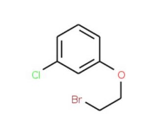 1-(2-bromoethoxy)-3-chlorobenzene (CAS 6487-84-9) - chemical structure image