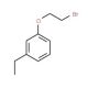 1-(2-bromoethoxy)-3-ethylbenzene (CAS 125797-09-3) - chemical structure image