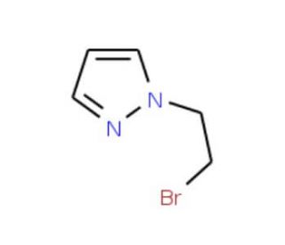 1-(2-bromoethyl)-1H-pyrazole (CAS 119291-22-4) - chemical structure image