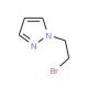 1-(2-bromoethyl)-1H-pyrazole (CAS 119291-22-4) - chemical structure image