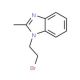 1-(2-bromoethyl)-2-methyl-1H-1,3-benzodiazole - chemical structure image