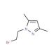 1-(2-bromoethyl)-3,5-dimethyl-1H-pyrazole - chemical structure image