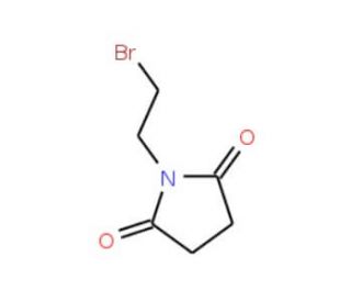 1-(2-bromoethyl)pyrrolidine-2,5-dione (CAS 55943-72-1) - chemical structure image