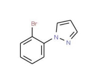 1-(2-Bromophenyl)-1H-pyrazole (CAS 87488-84-4) - chemical structure image