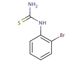1-(2-Bromophenyl)-2-thiourea (CAS 5391-30-0) - chemical structure image