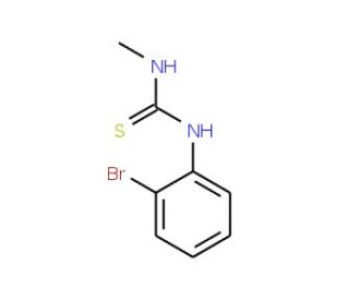 1-(2-Bromophenyl)-3-methylthiourea (CAS 52599-27-6) - chemical structure image