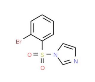 1-(2-Bromophenylsulfonyl)-1H-imidazole (CAS 951884-46-1) - chemical structure image