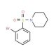 1-(2-Bromophenylsulfonyl)piperidine (CAS 951883-98-0) - chemical structure image