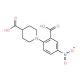 1-(2-Carboxy-4-nitrophenyl)-4-piperidinecarboxylic acid - chemical structure image